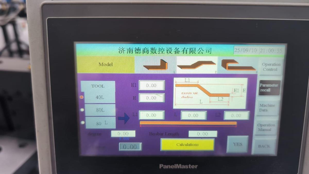 Used 2022 Jinan Deshang DS-303SK-B CNC 3-in-1 Busbar Processing Machine – Excellent Condition