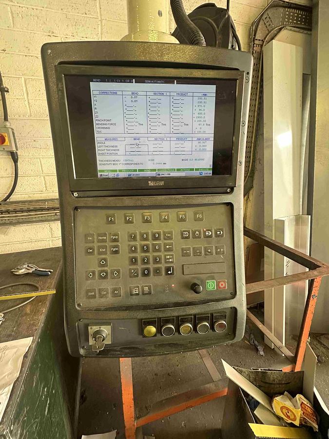 Used Used 2005 Durma HAPCNC 35160 CNC Pressbrake – 160T x 3.5m with Cybelec ModEva 10 Control | Euro Tooling | Ireland