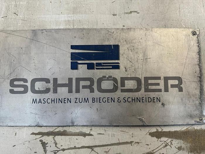 Used 2006 Schroder SPB 3200/3.0 CNC Sheet Metal Folder