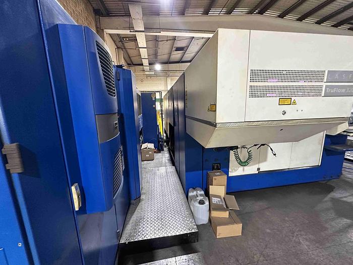 Used 2008 Trumpf TruLaser 3030 CO2 Laser Cutting Machine