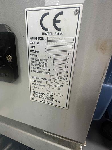 Used 2010 Mori Seiki NT1000SZM Mill Turn Centre