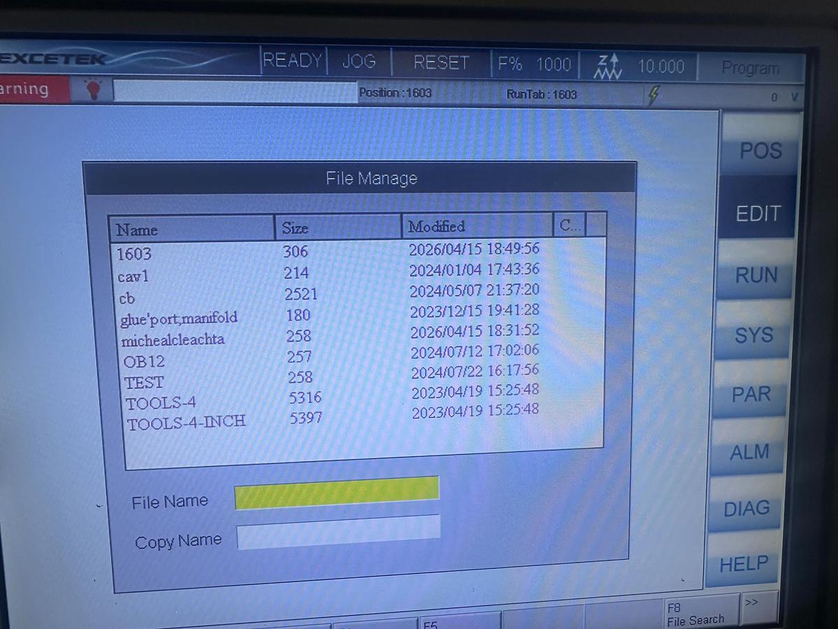 Used 2023 Excetek ED400C CNC Die Sink EDM Machine