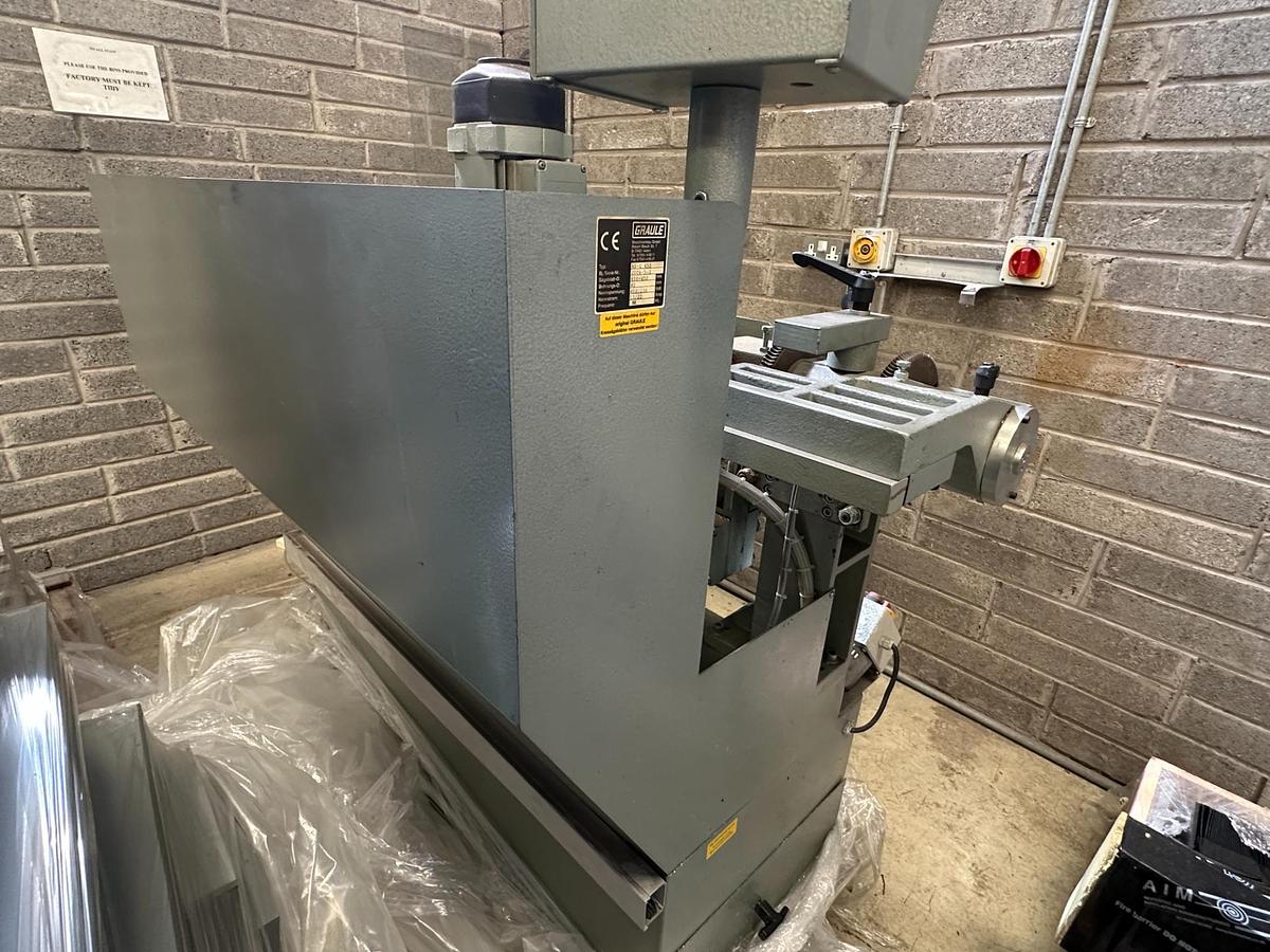 Used 2004 Graule AS-U 450 Notching Saw – Dual Blade Aluminium Profile Cutter