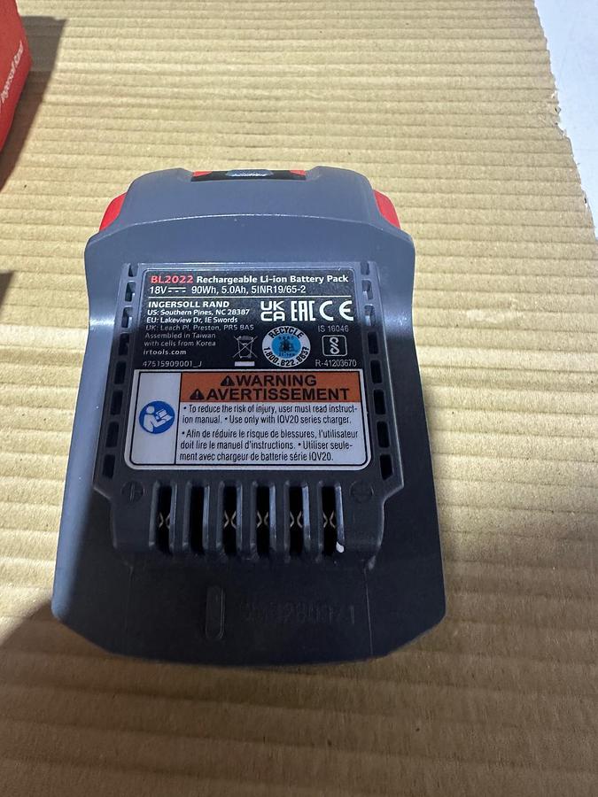 Used Ingersoll Rand QXBN Cordless Precision Screwdrivers – 3 Units + Chargers & 20V Batteries – Excellent Condition