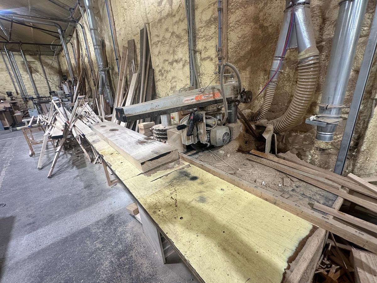 Used 2006 Maggi Junior 640 Sega Radial Arm Crosscut Saw