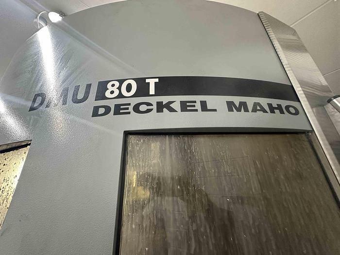 Used 2002 Deckel Maho DMU80T 5 Axis Machining Centre