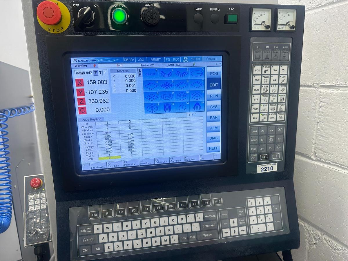 Used 2023 Excetek ED400C CNC Die Sink EDM Machine