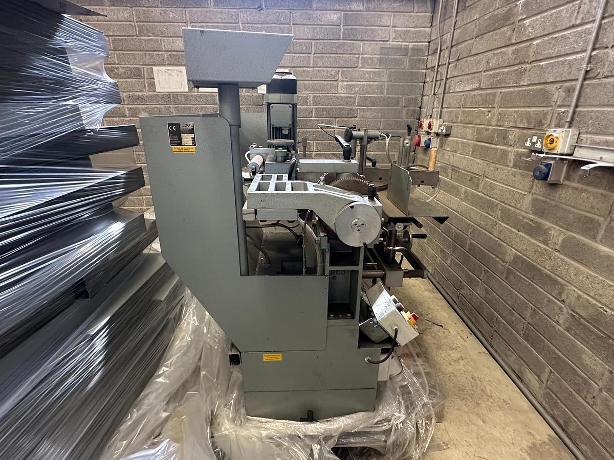 Used 2004 Graule AS-U 450 Notching Saw – Dual Blade Aluminium Profile Cutter