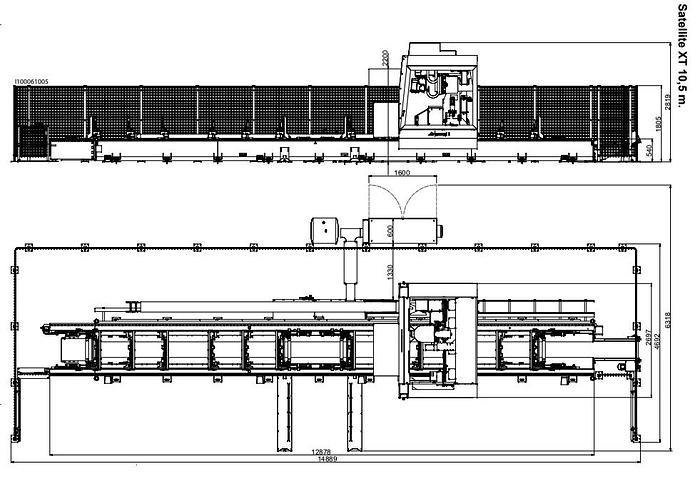 Used 2014 Emmegi Satellite XT 10500 Machining Centre