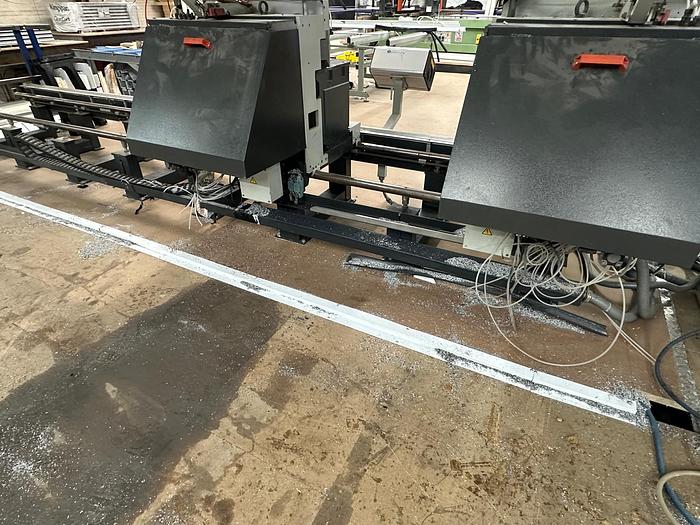 Used 2000 Elumatec DG104 Double Head Saw