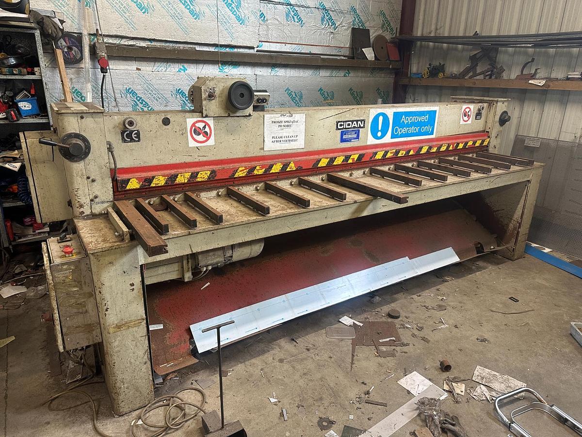 Used 1999 Cidan MS-R-31/3.5 Guillotine Shears