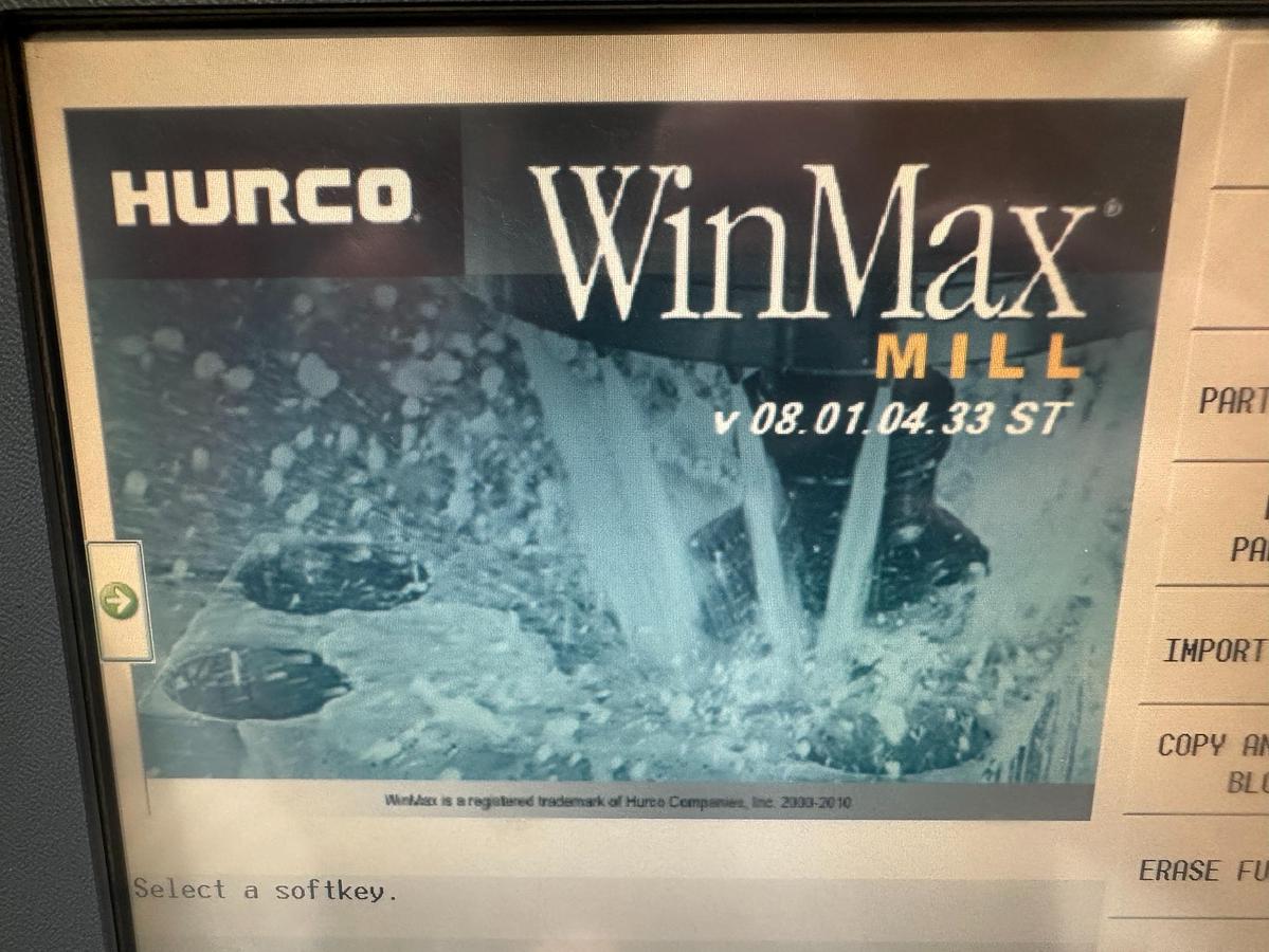 Used 2010 Hurco VM10 Vertical Machining Centre | WINMAX CNC | CAT 40 | Used Machine Tools Ireland