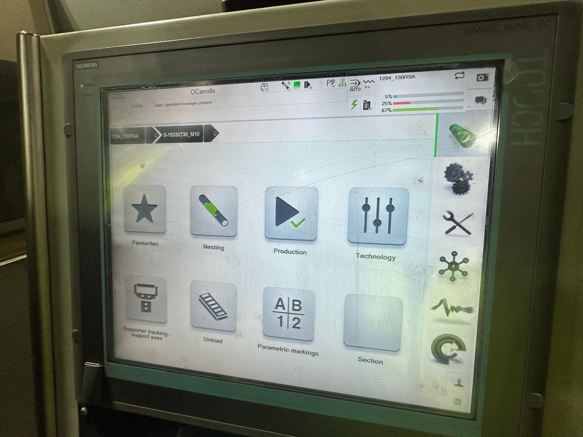 Used 2016 BLM Adige LT8.10 Tube Laser 3.5kW CO2 3D Cutting | For Sale Ireland