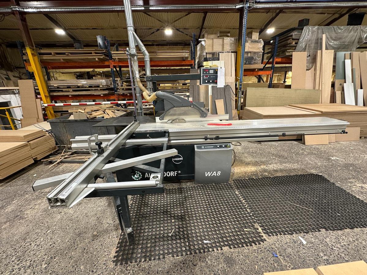 Used 2021 Altendorf WA 8X Sliding Table Saw