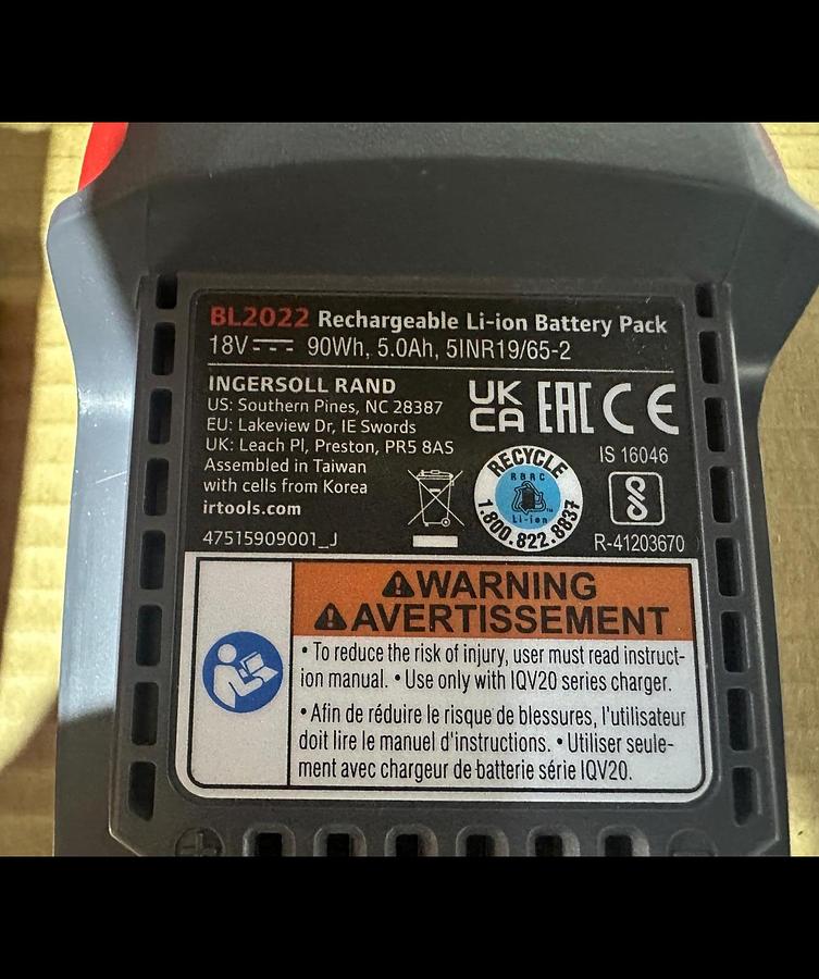 Used Ingersoll Rand QXBN Cordless Precision Screwdrivers – 3 Units + Chargers & 20V Batteries – Excellent Condition