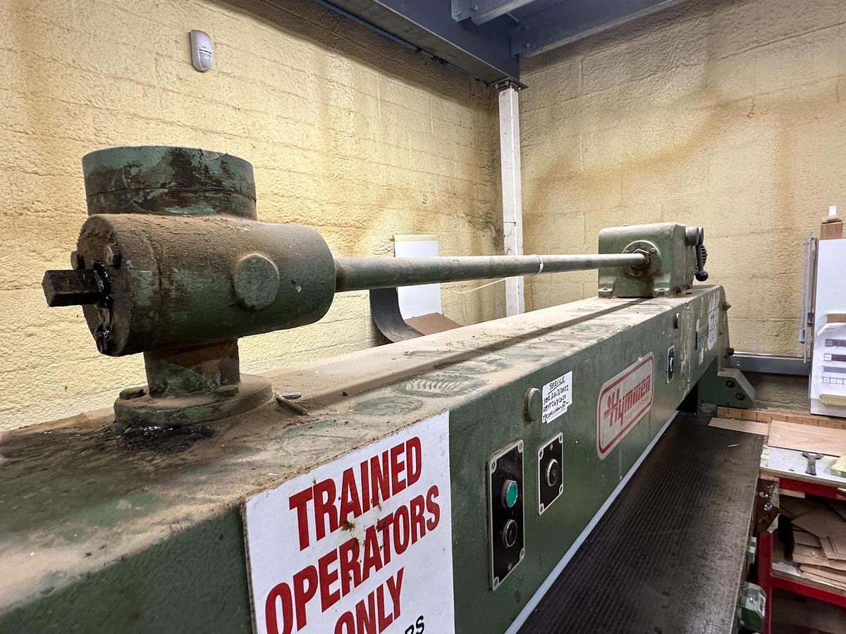 Used 1970 Hymmen AS 280 Veneer Guillotine