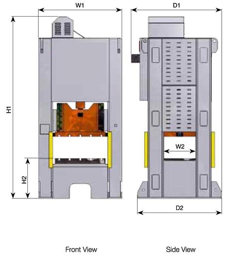 Hidrogarne PMF Series H-Type Mechanical Presses With Fixed Stroke