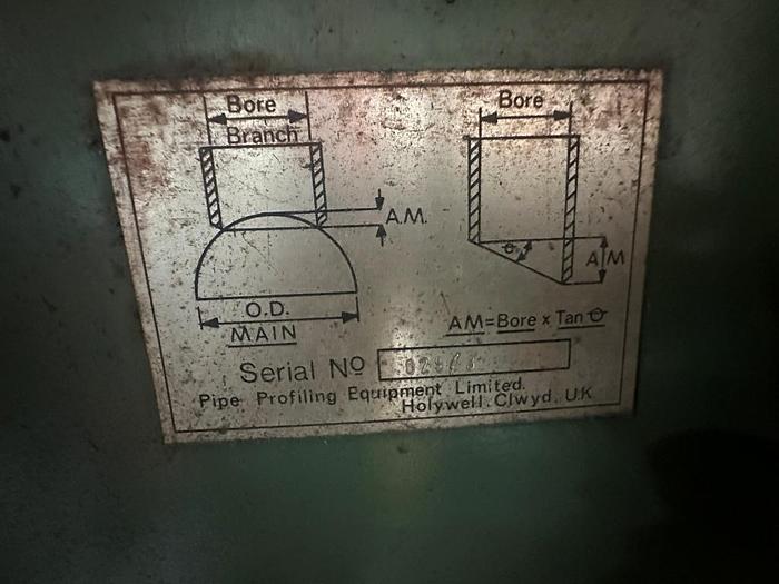 Used PPE Pipe Profiling Equipment 900mm Pipe Rotator for Sale in Co...