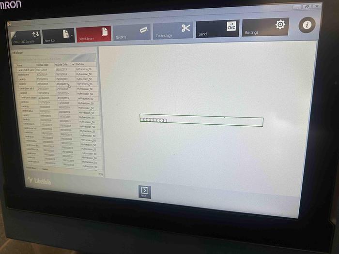 Used Swiftcut SwiftJet Waterjet Profile Cutting Machine