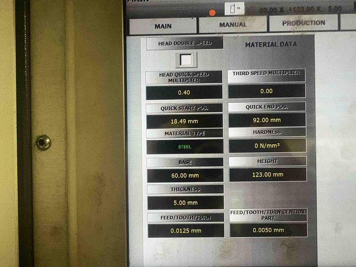 Used 2019 RALC Italia Nuova Lybra CNC Cutting Line