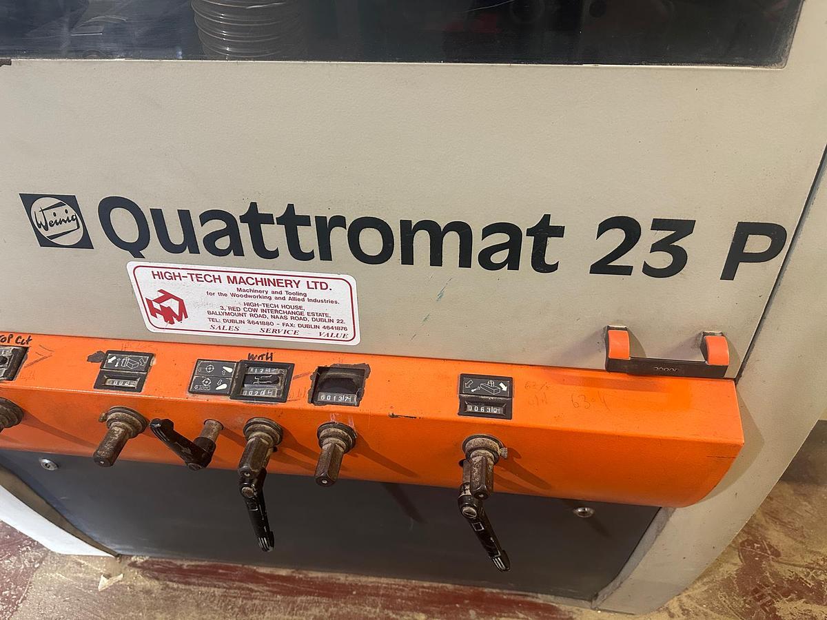 Used Weinig Quattromat 23P Planing & Moulding Machine