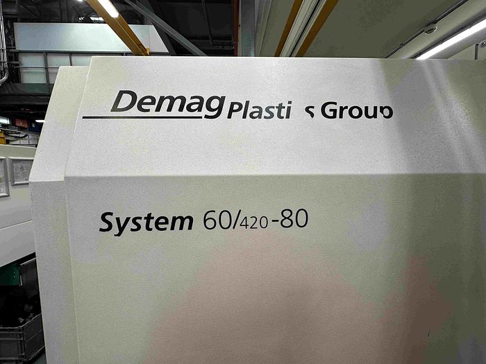 Used 2005 Demag System 60/420-80 Injection Moulding Machine