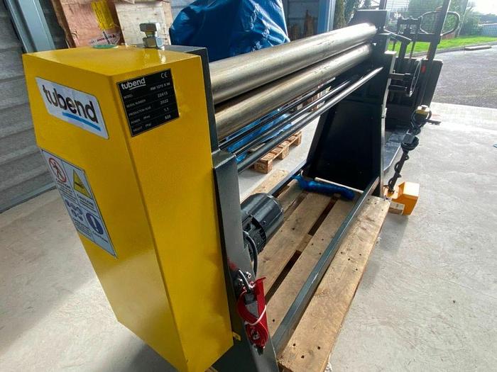 Tubend RM 1270 x 90 Motorised Plate Rolls