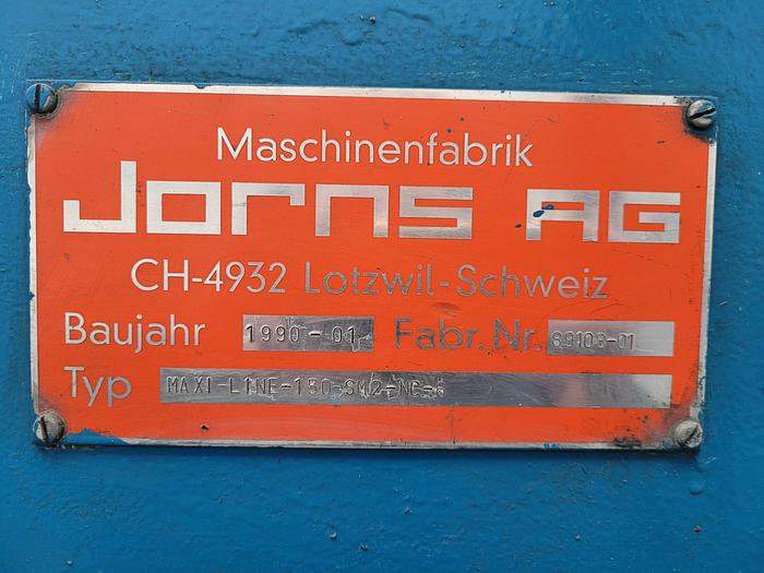 Used 1990 Jorns Maxi Line 150 SM2 CNC Folding Machine