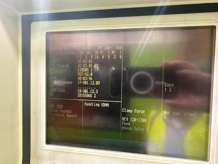 Used 1997 Demag ERGOtech 200-840 Compact Injection Moulding Machine