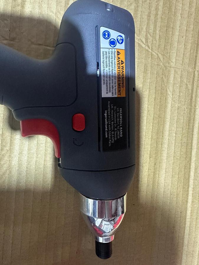 Used Ingersoll Rand QXBN Cordless Precision Screwdrivers – 3 Units + Chargers & 20V Batteries – Excellent Condition