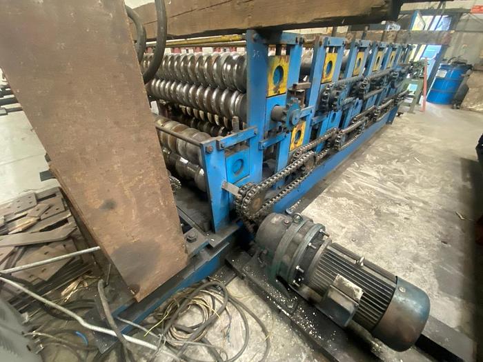 Used JCX Rollforming Line for Corrigate and Box Profile