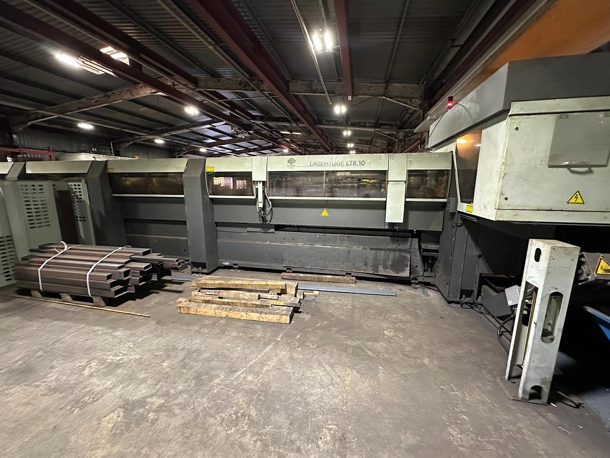 Used 2016 BLM Adige LT8.10 Tube Laser 3.5kW CO2 3D Cutting | For Sale Ireland