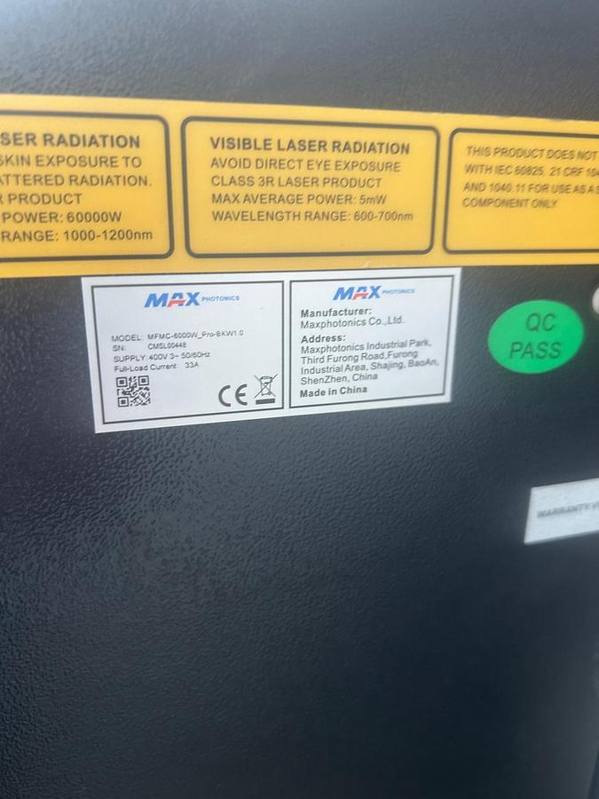 Used 2023 DNE Global LC 3 Fiber Laser