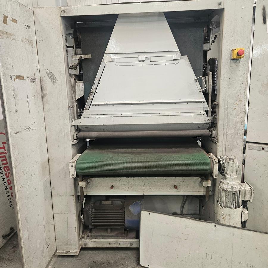 Used 2002 Timesavers GrindingMaster 20-Serie-900 Belt Linisher for Sale | 900mm Metal Deburring Machine Ireland