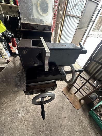 Used Almi AL100U 2 in 1 Pipe Grinder/Notching Machine