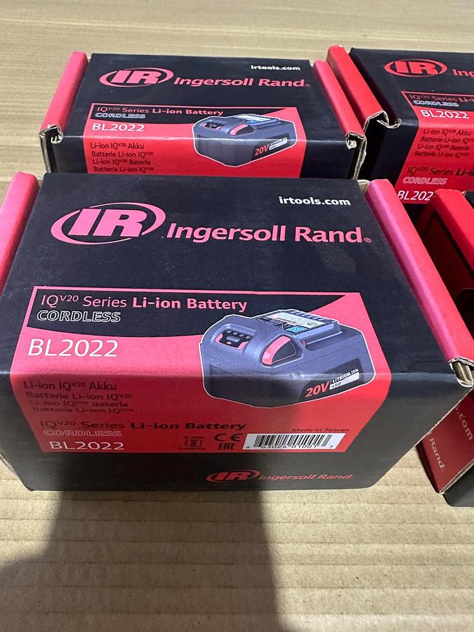 Used Ingersoll Rand QXBN Cordless Precision Screwdrivers – 3 Units + Chargers & 20V Batteries – Excellent Condition
