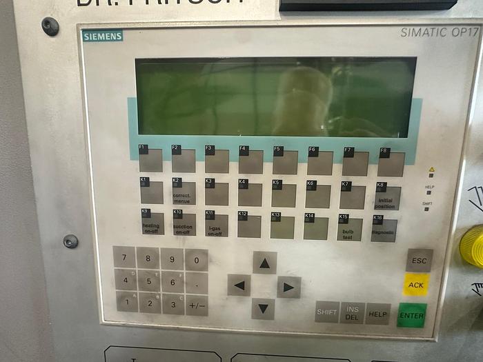 Used DR. Fritsch CSP 100 Sintering Press