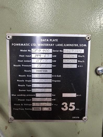 Used Powrmatic CP 400 Space Heater