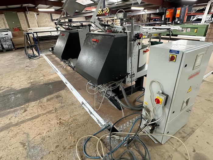 Used 2000 Elumatec DG104 Double Head Saw