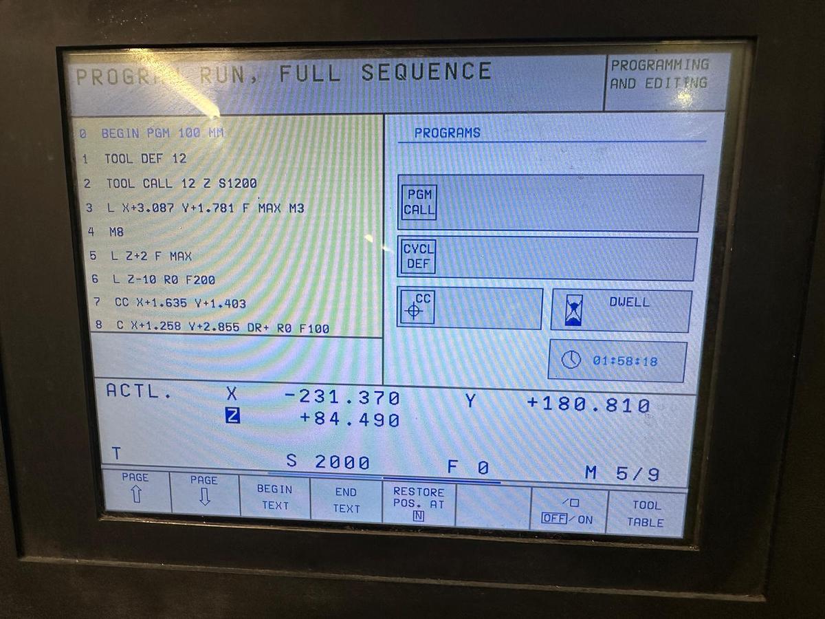 Used 1996 Mikron UME 600 CNC Milling Machine for Sale