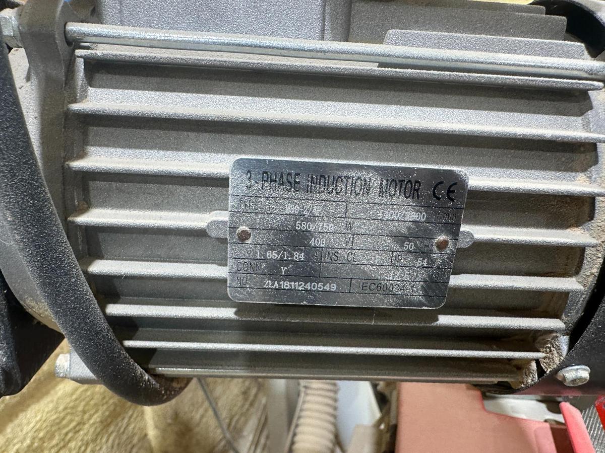 Used 2016 Wegoma EKS 2600 FU Veneer & Solid Wood Sanding Machine with Maggi Steff 2034 Feeder