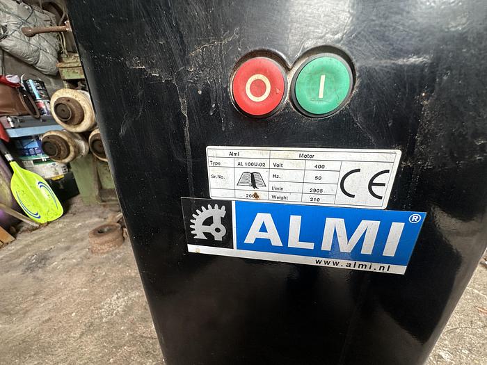Used Almi AL100U 2 in 1 Pipe Grinder/Notching Machine