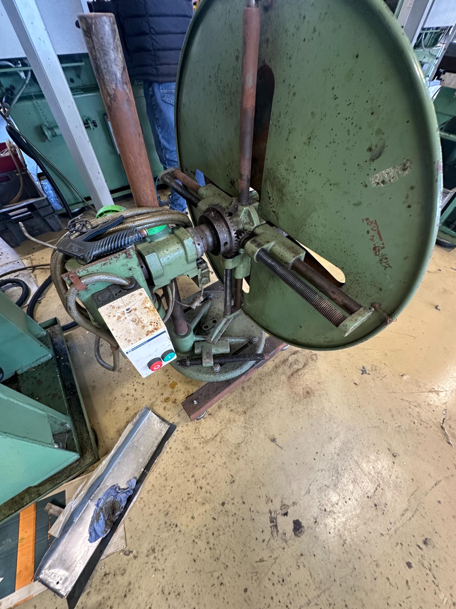 Used 2000 Presse Ross 40V-4 40 Ton Press with OBRU Decoiler 