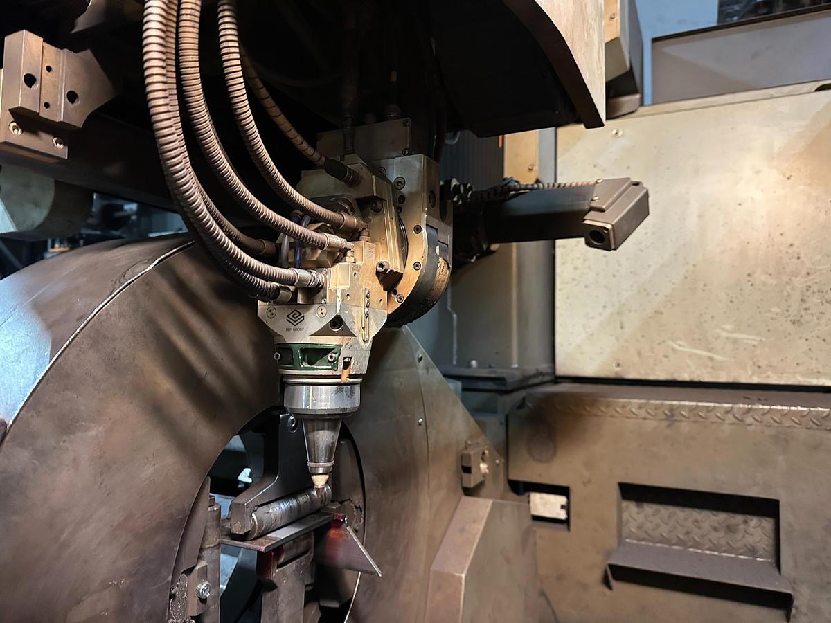 Used 2016 BLM Adige LT8.10 Tube Laser 3.5kW CO2 3D Cutting | For Sale Ireland