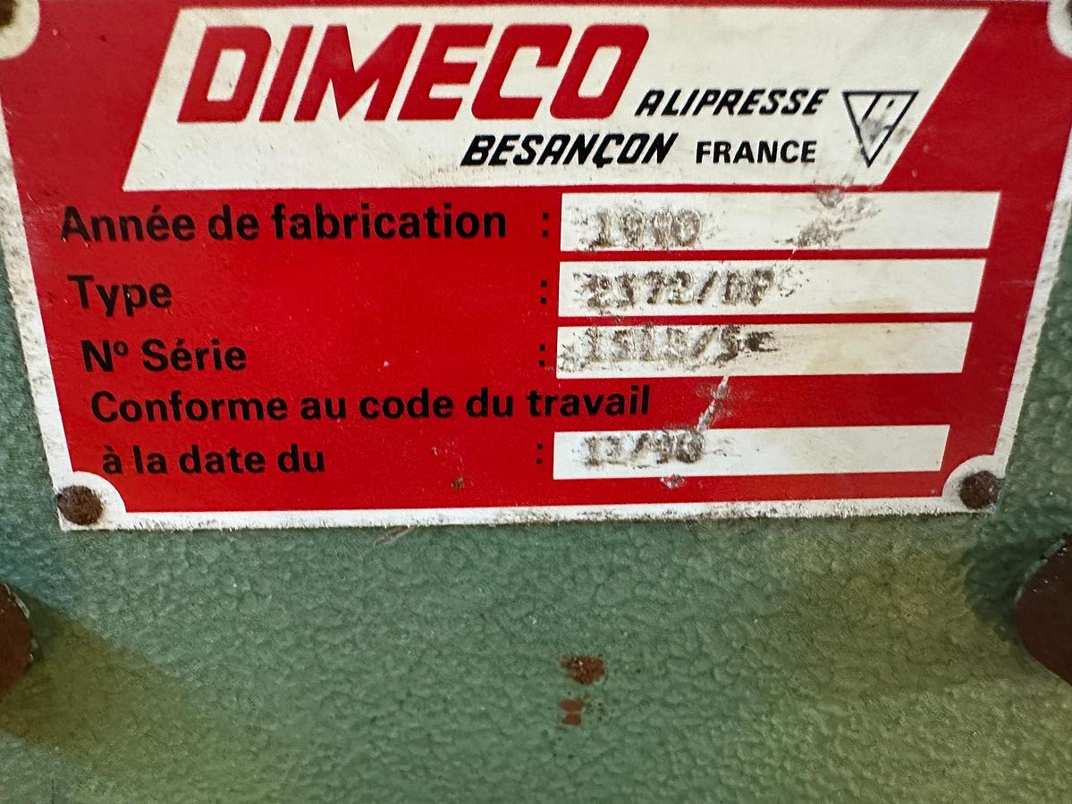 Used 1983 Fritz Müller SDZ 250.6.2 250 Ton Hydraulic Press with Dimeco Coil Line
