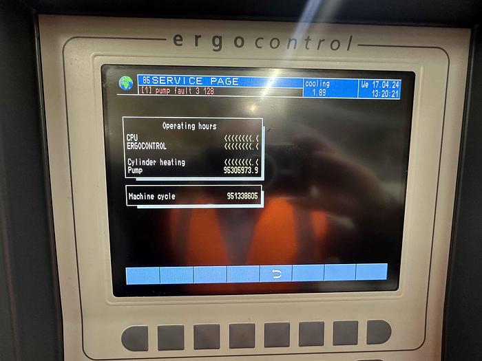 Used 2005 Demag System 60/420-80 Injection Moulding Machine