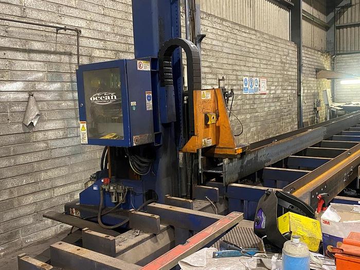 Used 2005 Peddinghaus Avenger MDL1000B CNC Beam Drilling Line