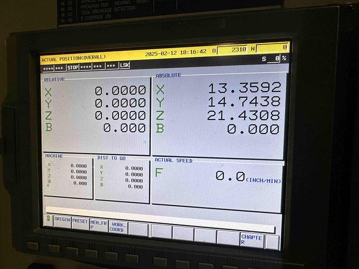 Used 2002 Mitsui Seiki HU40A Horizontal Machining Centre