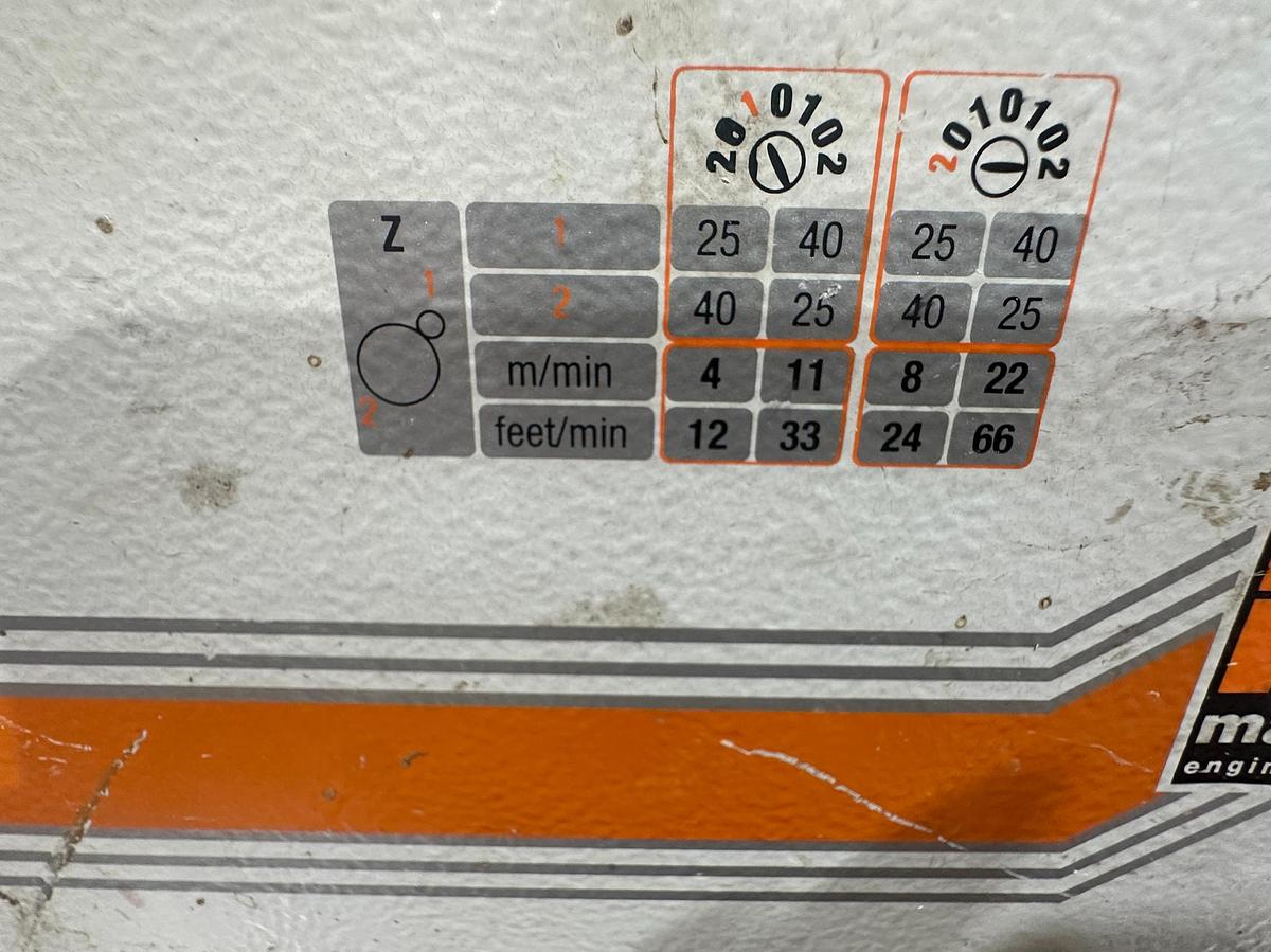 Used 2006 Casadei F214 Spindle Moulder