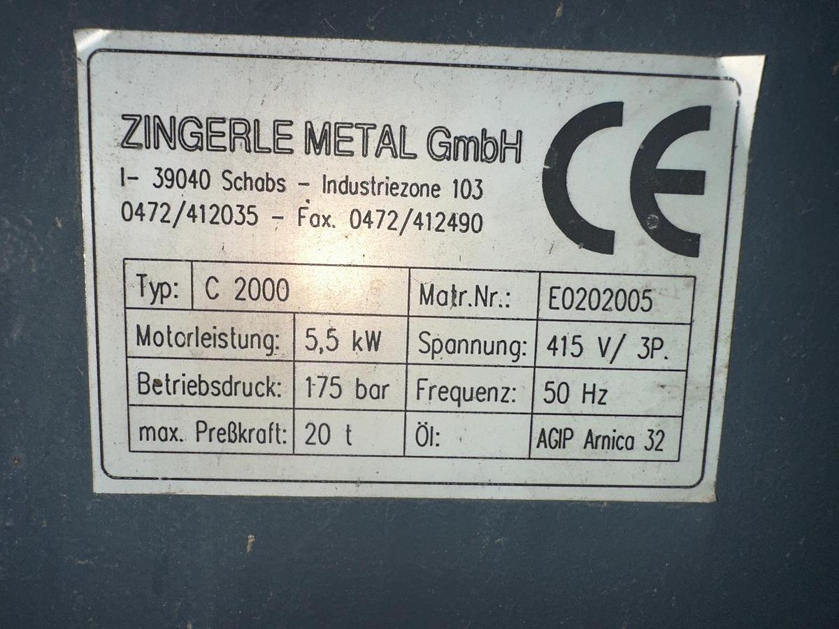 Used 2005 Zingerle C2000 Compactor